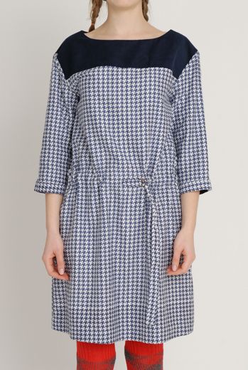AW1213 HOUNDS CHASE TUNIC - NAVY